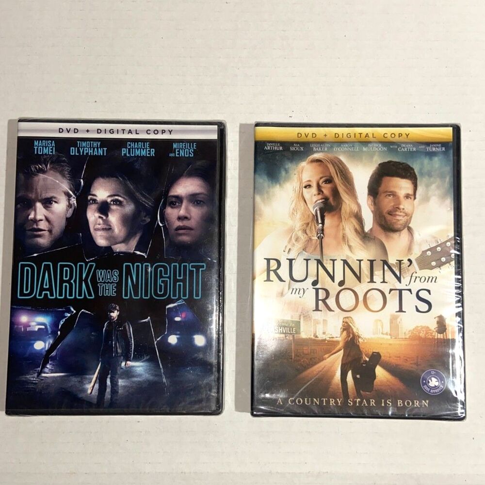 Dark was the Night and Runnin’ from My Roots NEW on DVD SEALED!